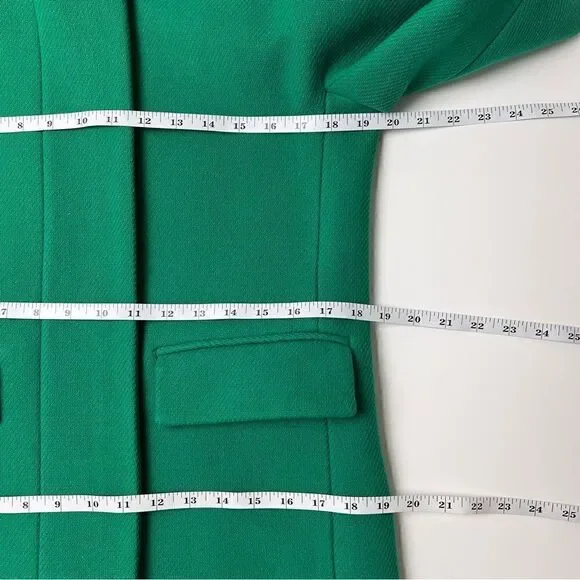 J. Crew Kelly Green Stadium Cloth Wool Coat - Picture 14 of 16